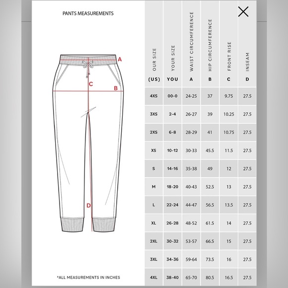 Universal Standard Black Heather Brushed Terry Drawstring Jogger - 2XS (6-8) - Picture 7 of 7